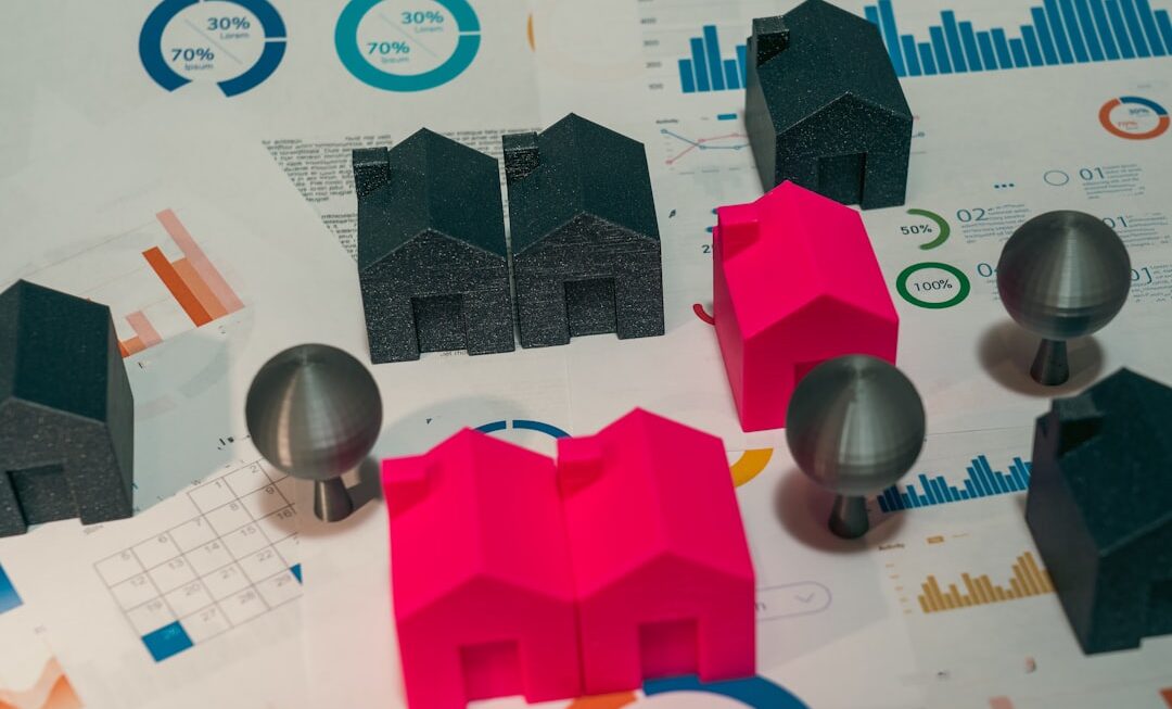 Cover image for real estate investing for beginners, showing a house, calculator, rental keys, and a rising chart