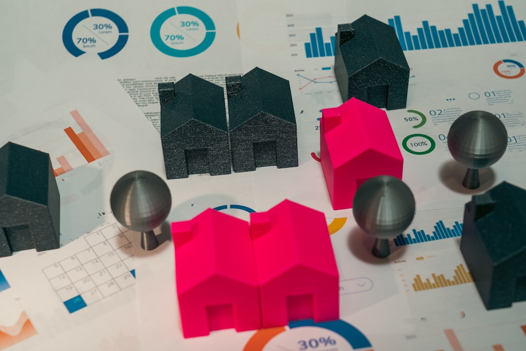 Cover image for real estate investing for beginners, showing a house, calculator, rental keys, and a rising chart